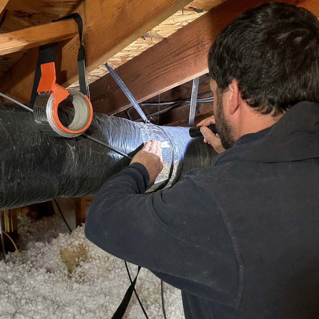 Duct Repair & Sealing in Massachusetts, MA | Everest Air Duct Cleaning Service Massachusetts