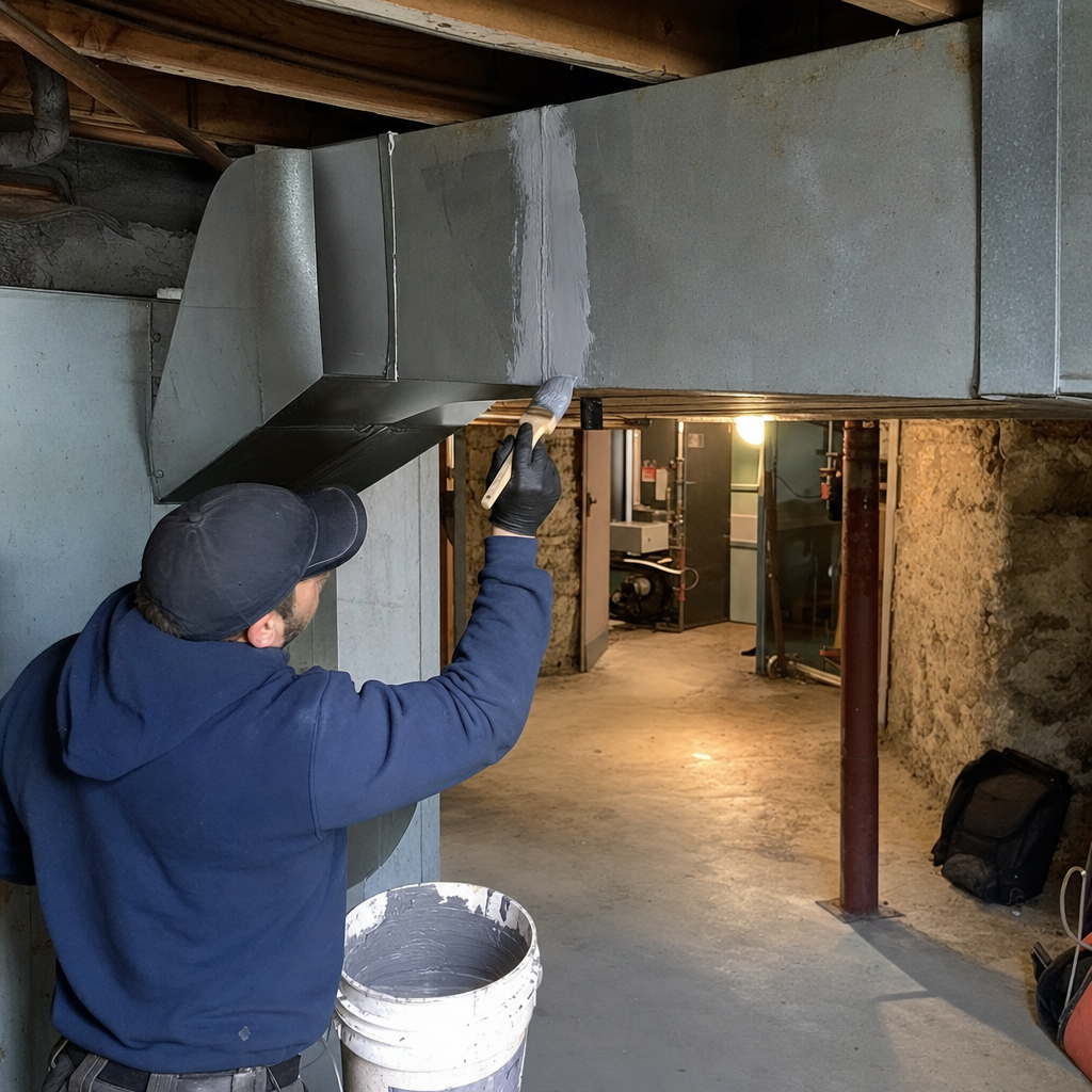 Duct Repair & Sealing in Massachusetts, MA | Everest Air Duct Cleaning Service Massachusetts